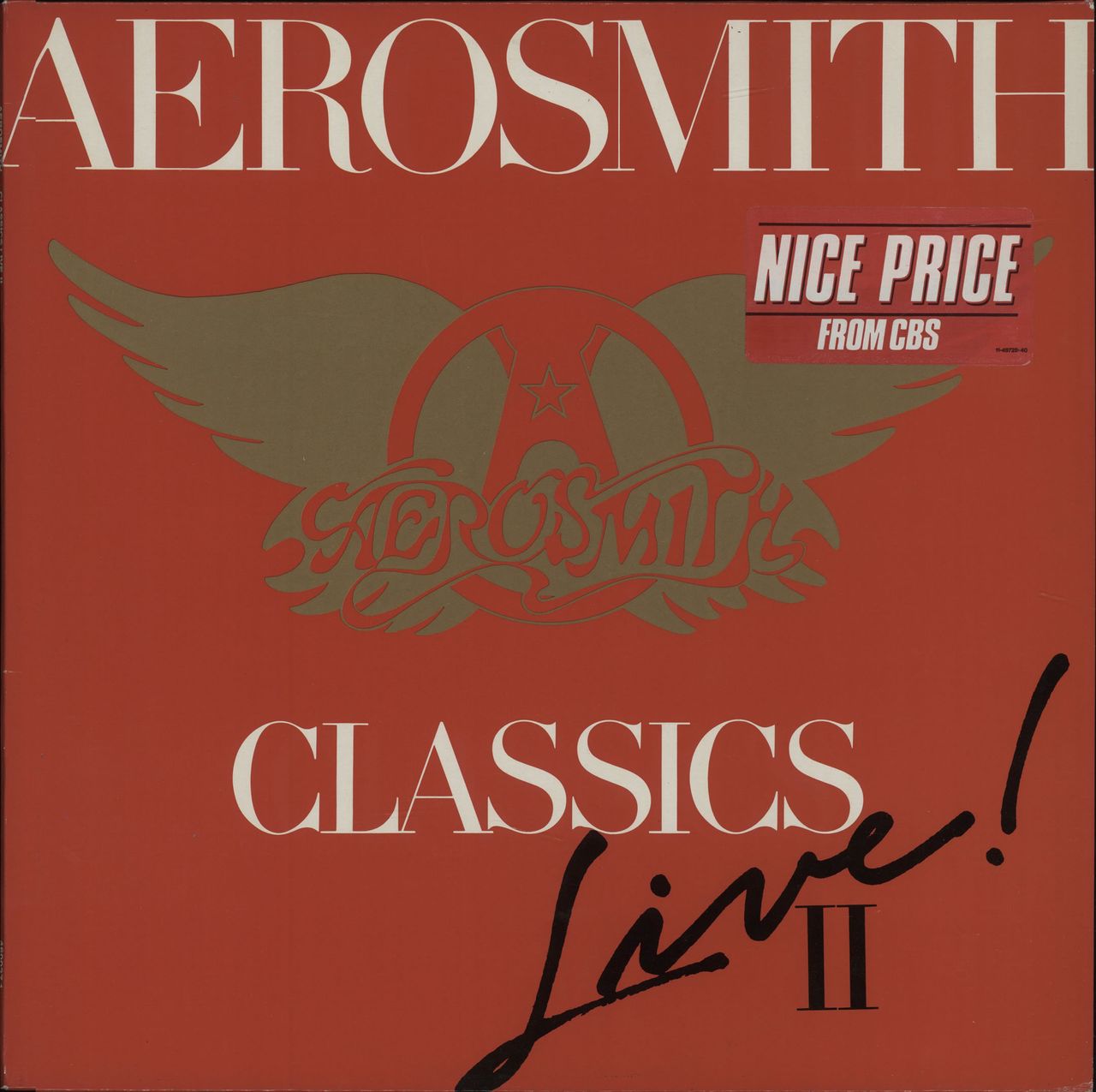 Aerosmith Live! Dutch Vinyl LP RareVinyl.com