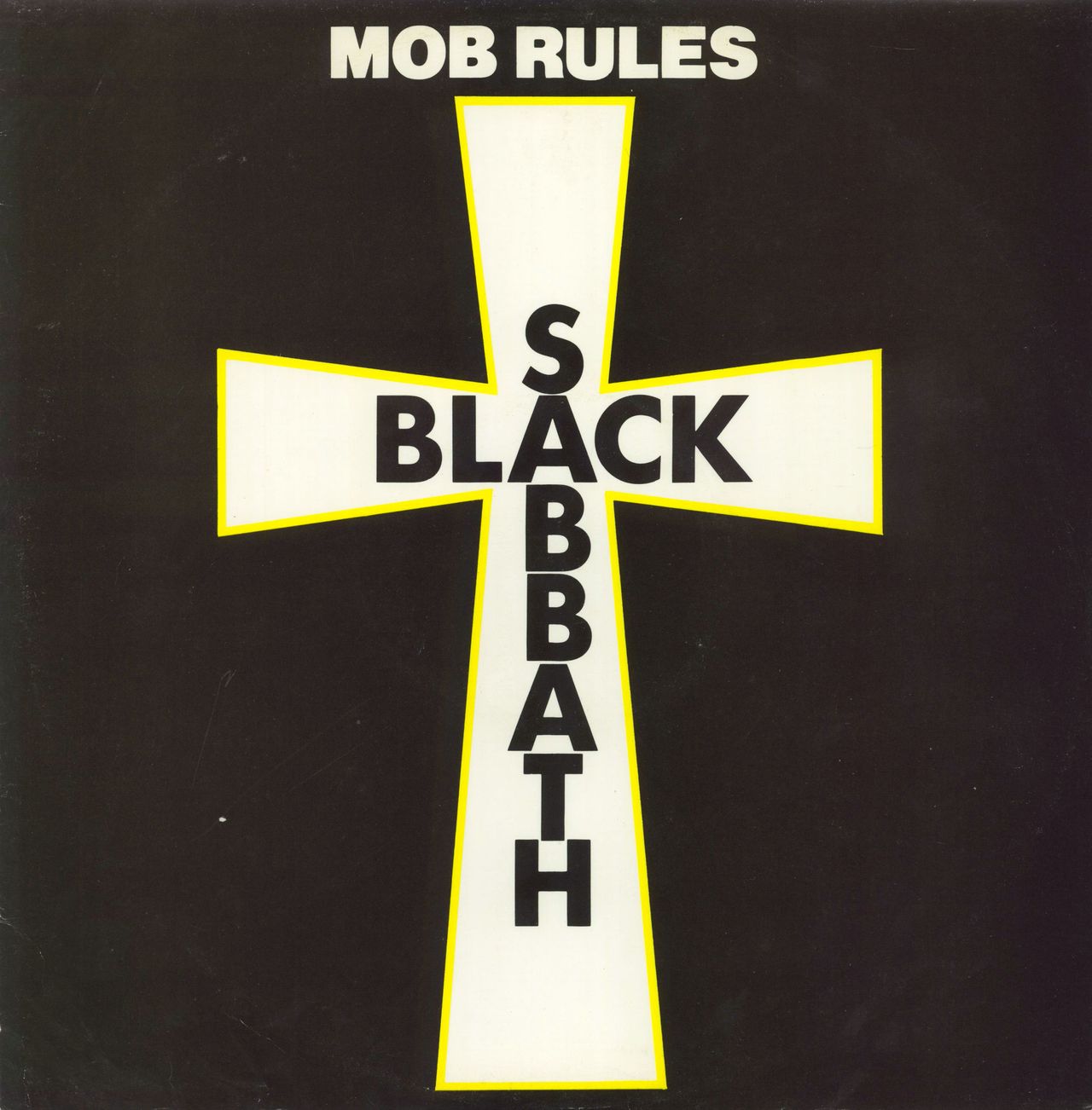 Black Sabbath Rules UK 12" vinyl — RareVinyl.com