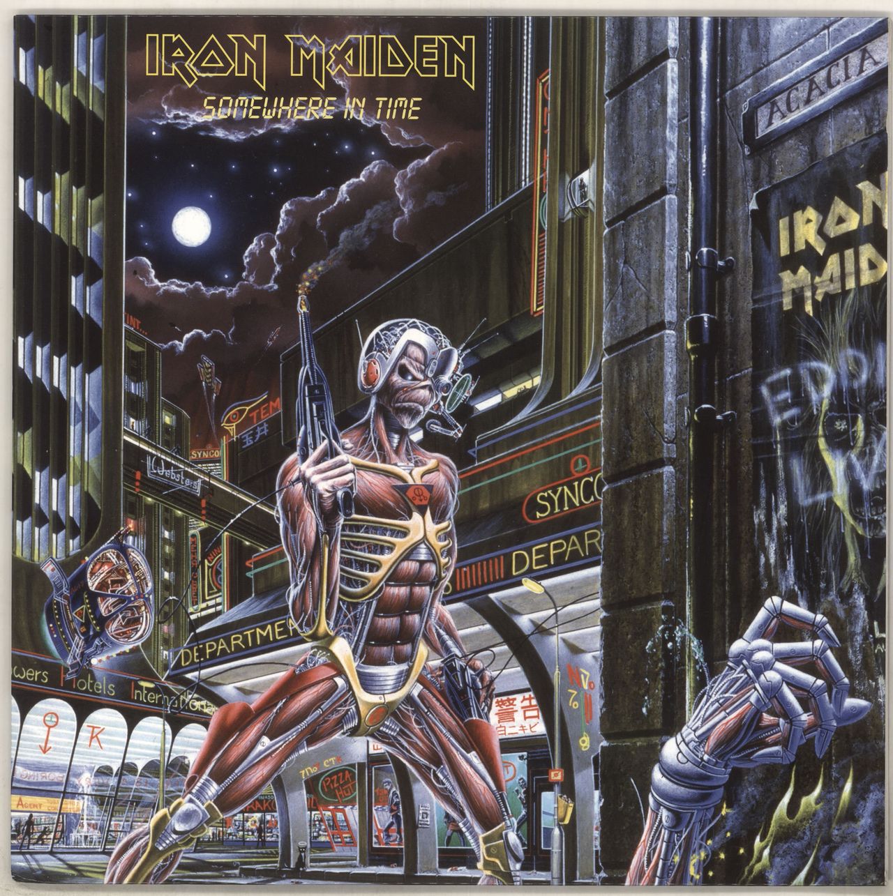 Iron Maiden Somewhere In Time - 180 Gram UK Vinyl LP — RareVinyl.com