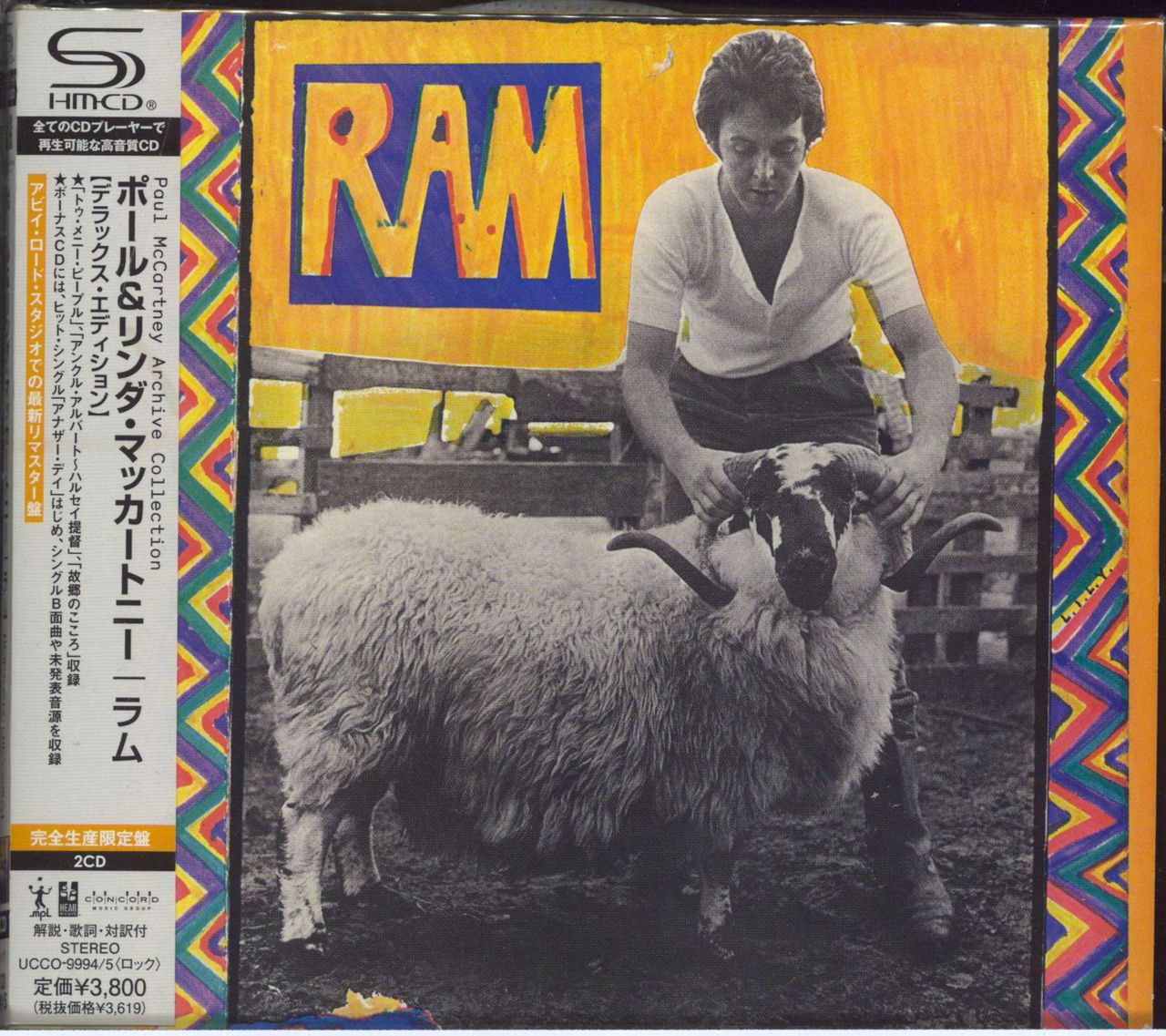 CD　Paul　—　Japanese　Ram　McCartney　Wings　and　SHM