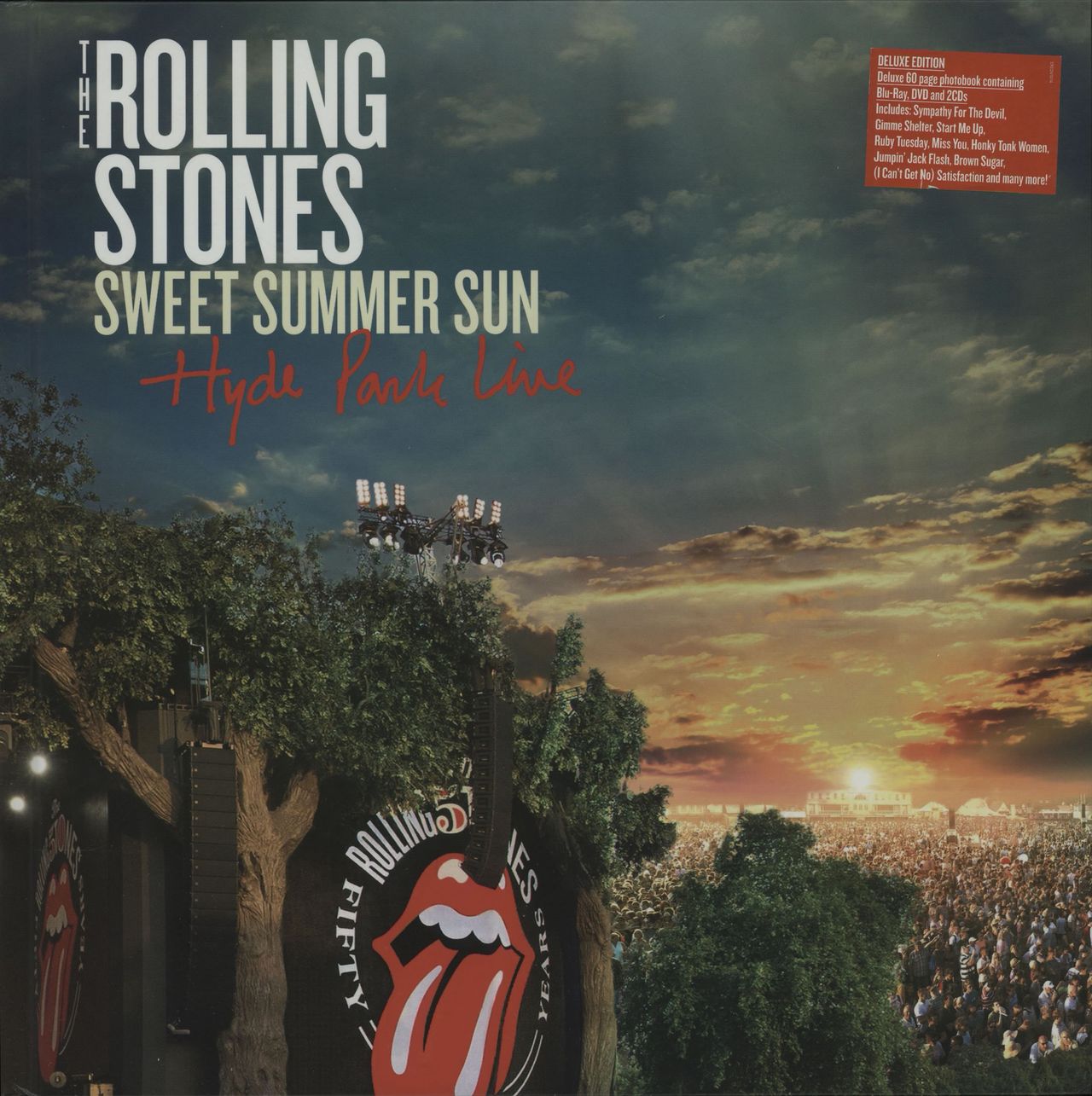 The Rolling Stones Sweet Summer Sun - Hyde Park Live - Sealed UK 3