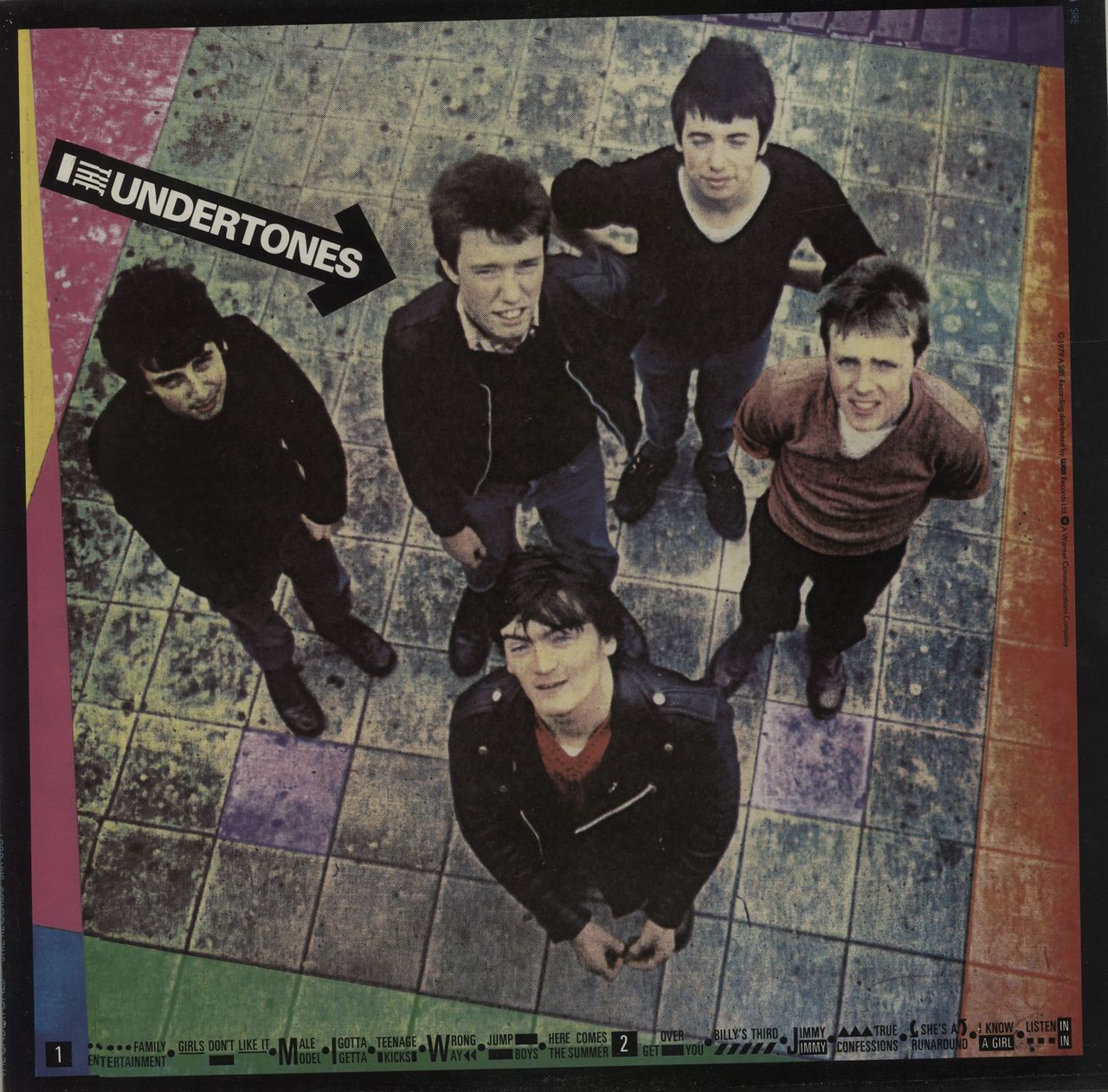 The Undertones The Undertones + Inner UK Vinyl LP — RareVinyl.com