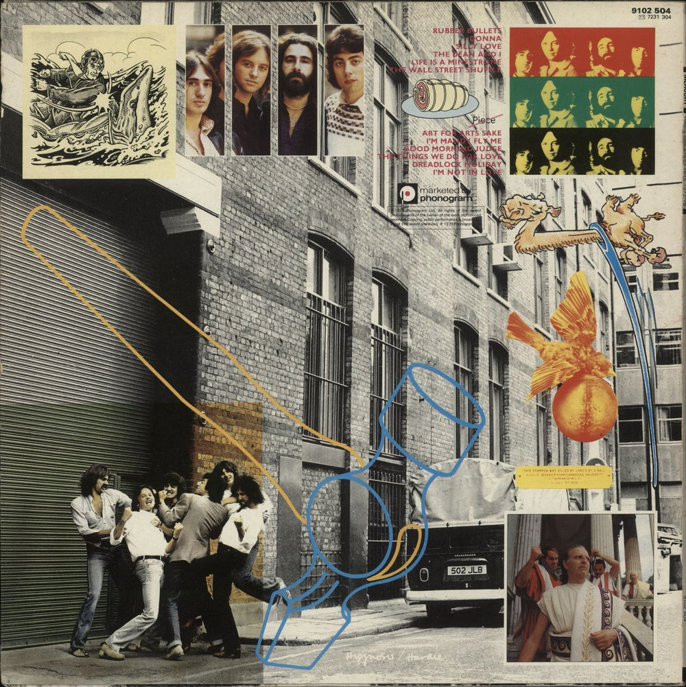 10cc Greatest Hits 1972-1978 UK vinyl LP album (LP record)