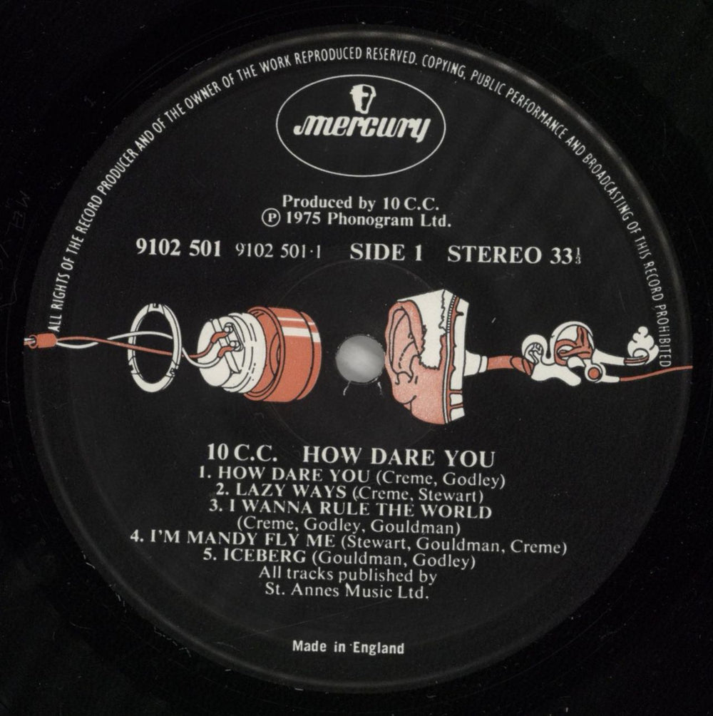 10cc How Dare You! - Shrink UK vinyl LP album (LP record) 10CLPHO874103