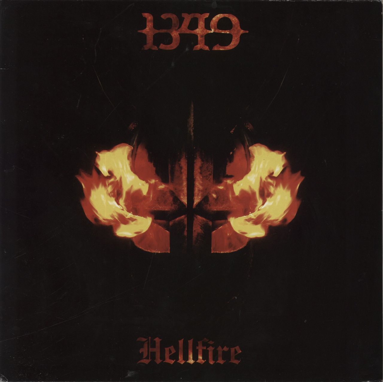1349 HELLFIRE Norwegian 2-LP vinyl record set (Double LP Album) BOBV032LP