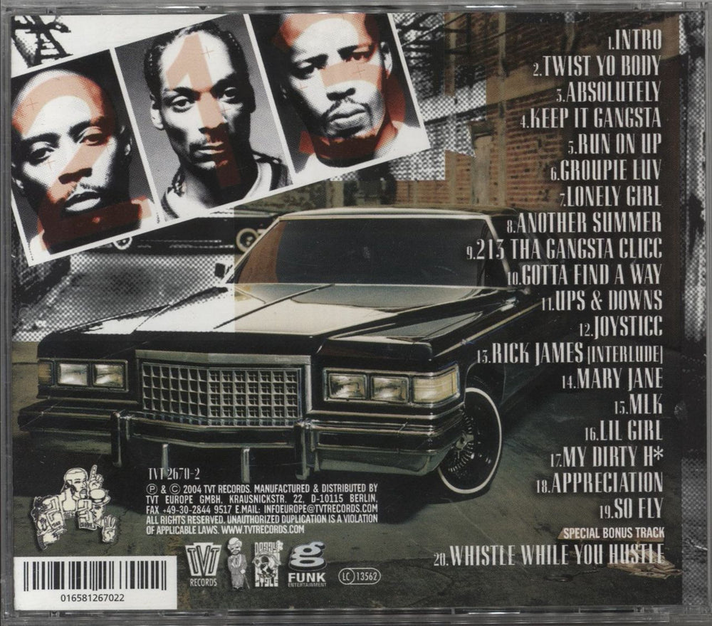 213 The Hard Way: Special Edition UK CD album (CDLP) 016581267022