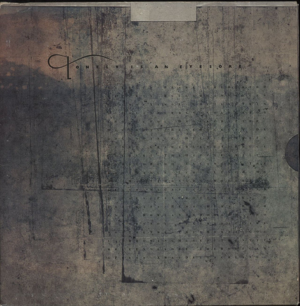 4.A.D.  Lonely Is An Eyesore - Slipcase Edition - EX UK vinyl LP album (LP record) CADD703