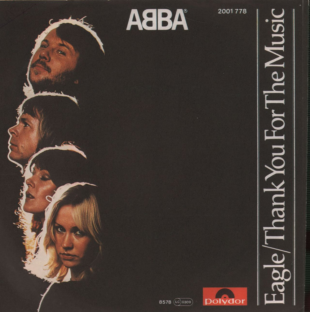 Abba Eagle German 7" vinyl single (7 inch record / 45) ABB07EA652908