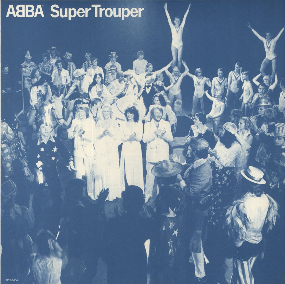 Abba Super Trouper Japanese vinyl LP album (LP record)