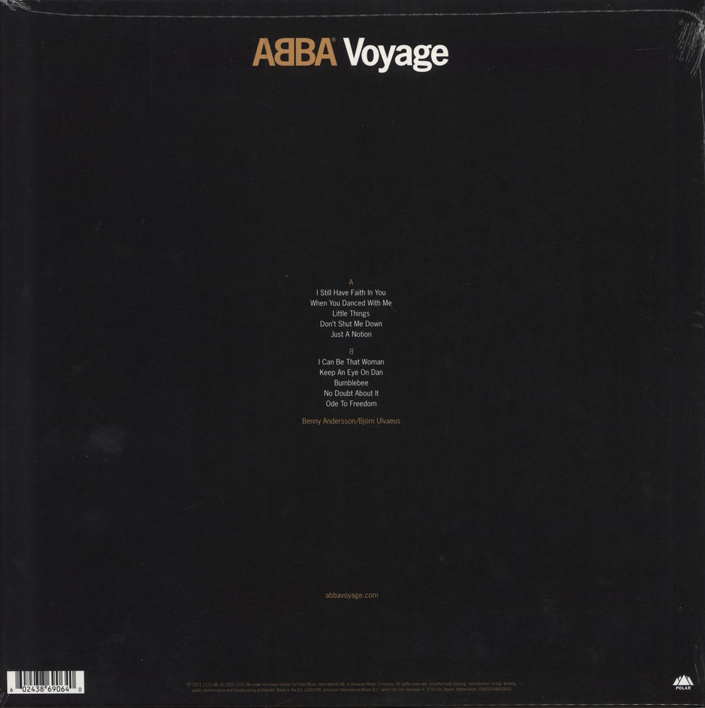 Abba Voyage - Yellow Vinyl Alternate Artwork - Sealed UK vinyl LP album (LP record) 602438690640