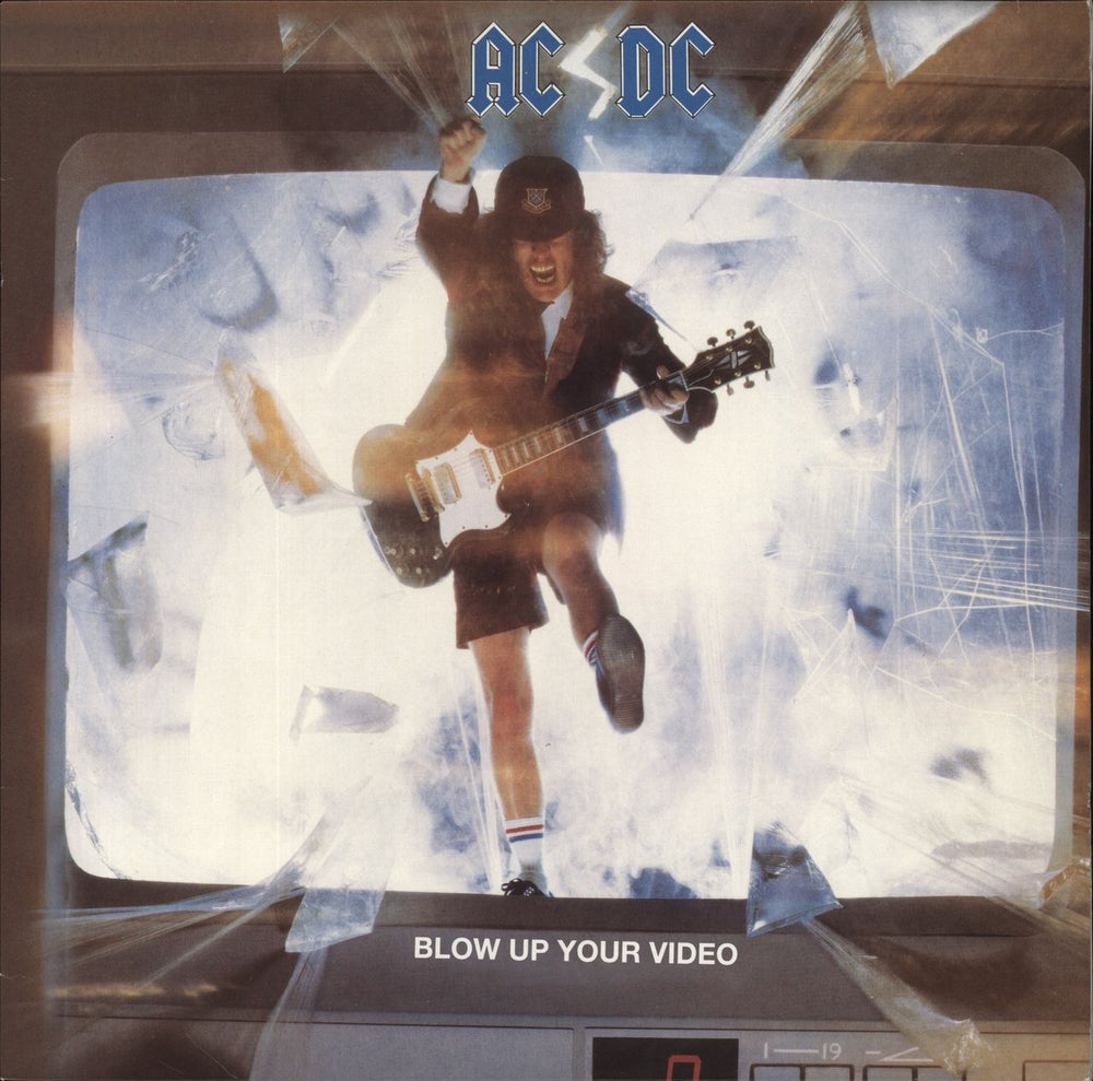 AC/DC Blow Up Your Video US vinyl LP album (LP record) E80212