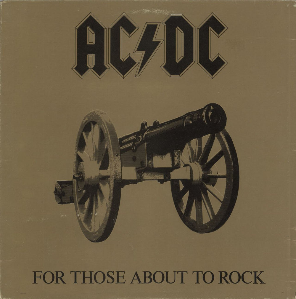 AC/DC For Those About To Rock, We Salute You New Zealand vinyl LP album (LP record) APLP.053