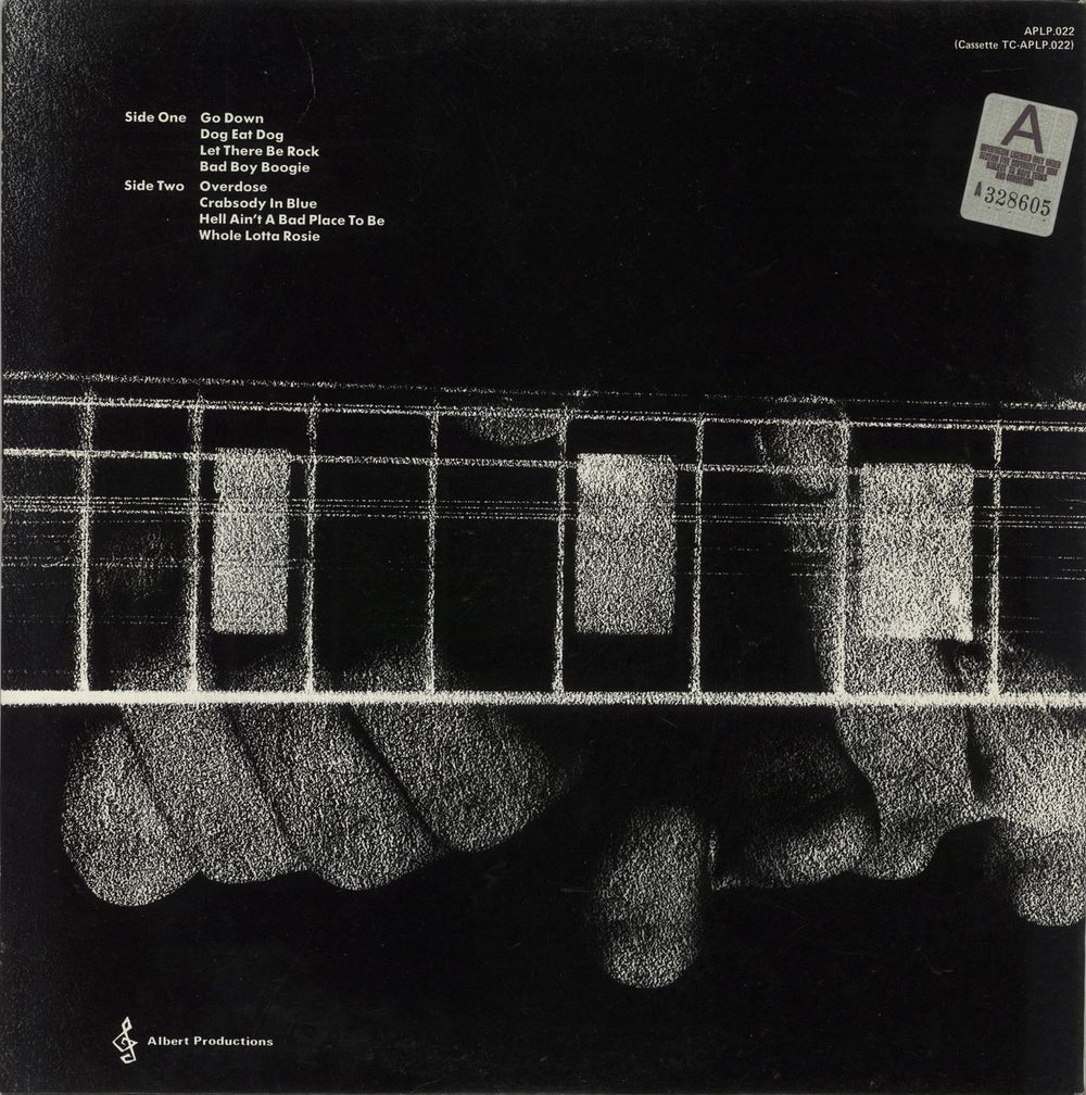 AC/DC Let There Be Rock - Gatefold - EX Australian vinyl LP album (LP record)