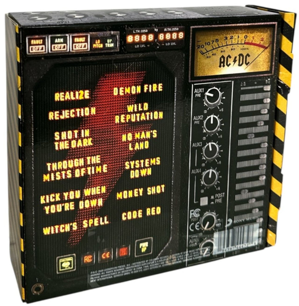 AC/DC Power Up - Light Box UK CD Album Box Set 194397444728