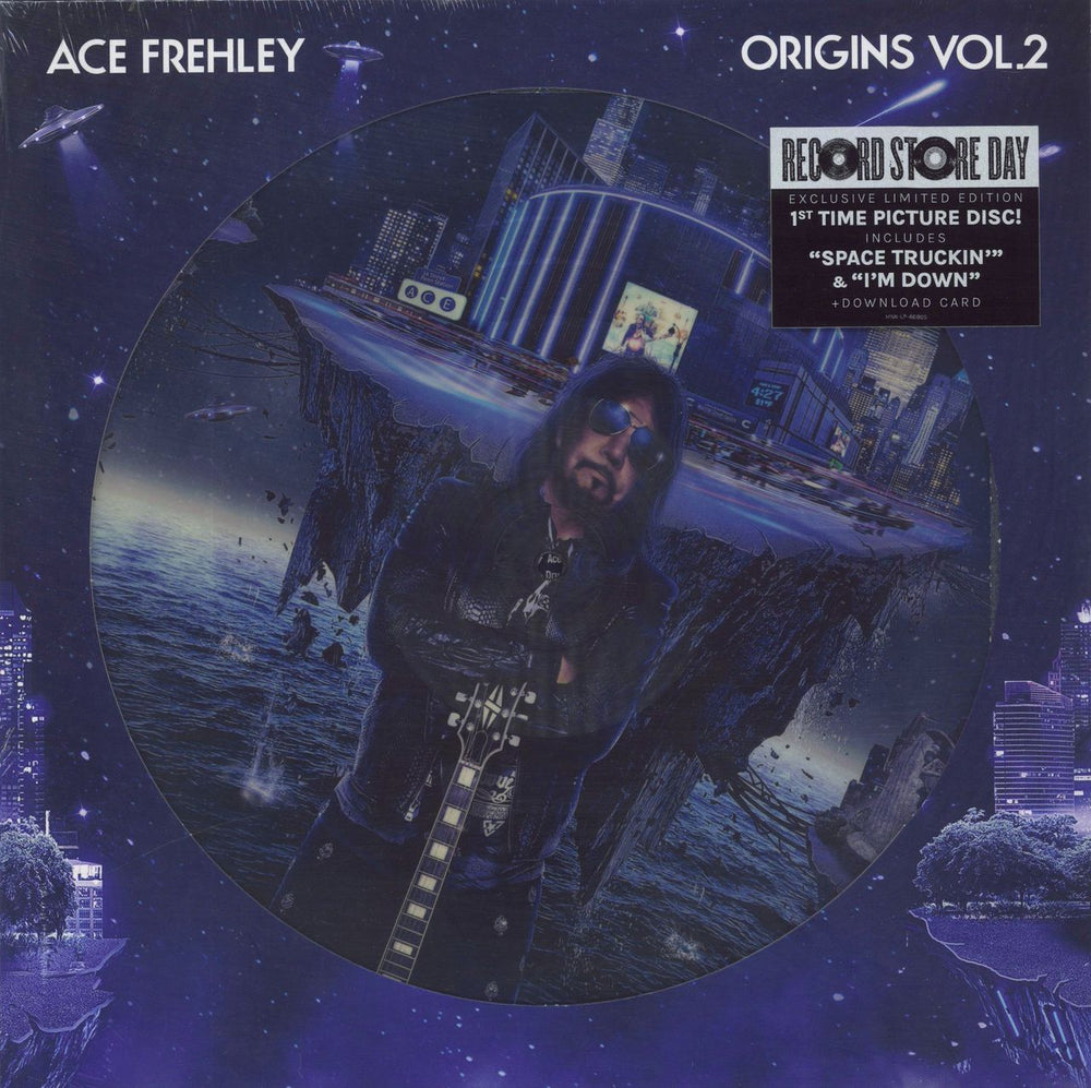 Ace Frehley Origins Vol. 2 - Record Store Day - Sealed UK picture disc LP (vinyl picture disc album) MNK-LP-46805