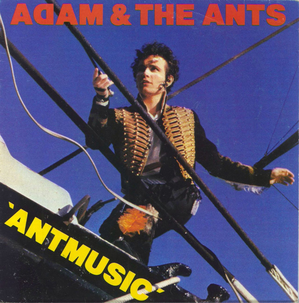 Adam & The Ants Antmusic Dutch 7" vinyl single (7 inch record / 45) CBS9352