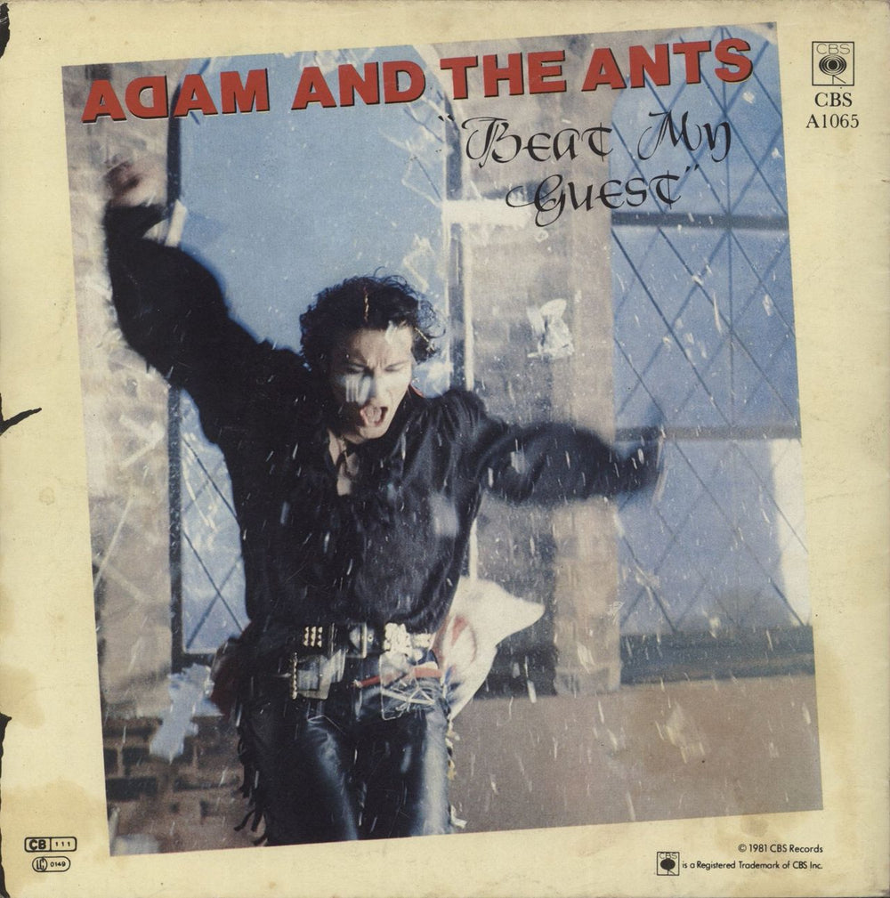 Adam & The Ants Stand & Deliver - Poster Sleeve UK 7" vinyl single (7 inch record / 45)