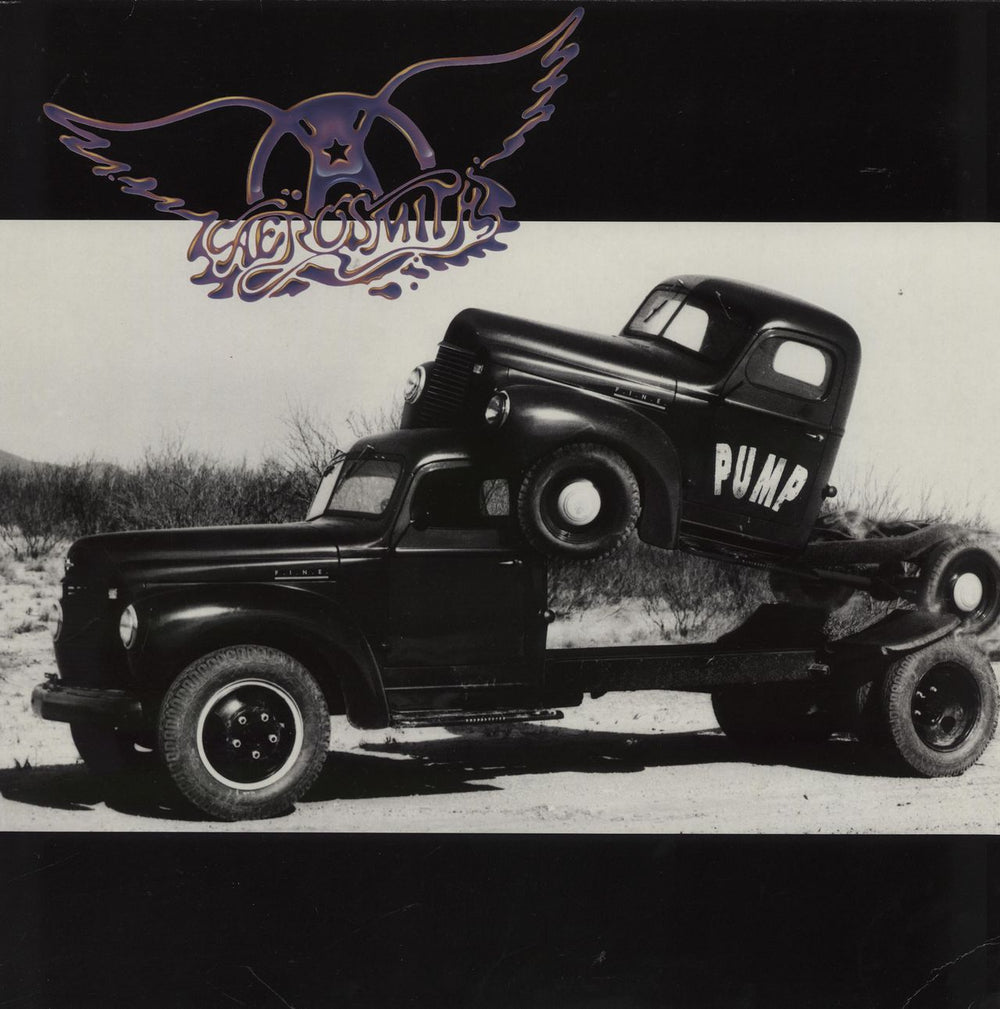 Aerosmith Pump - EX UK vinyl LP album (LP record) WX304