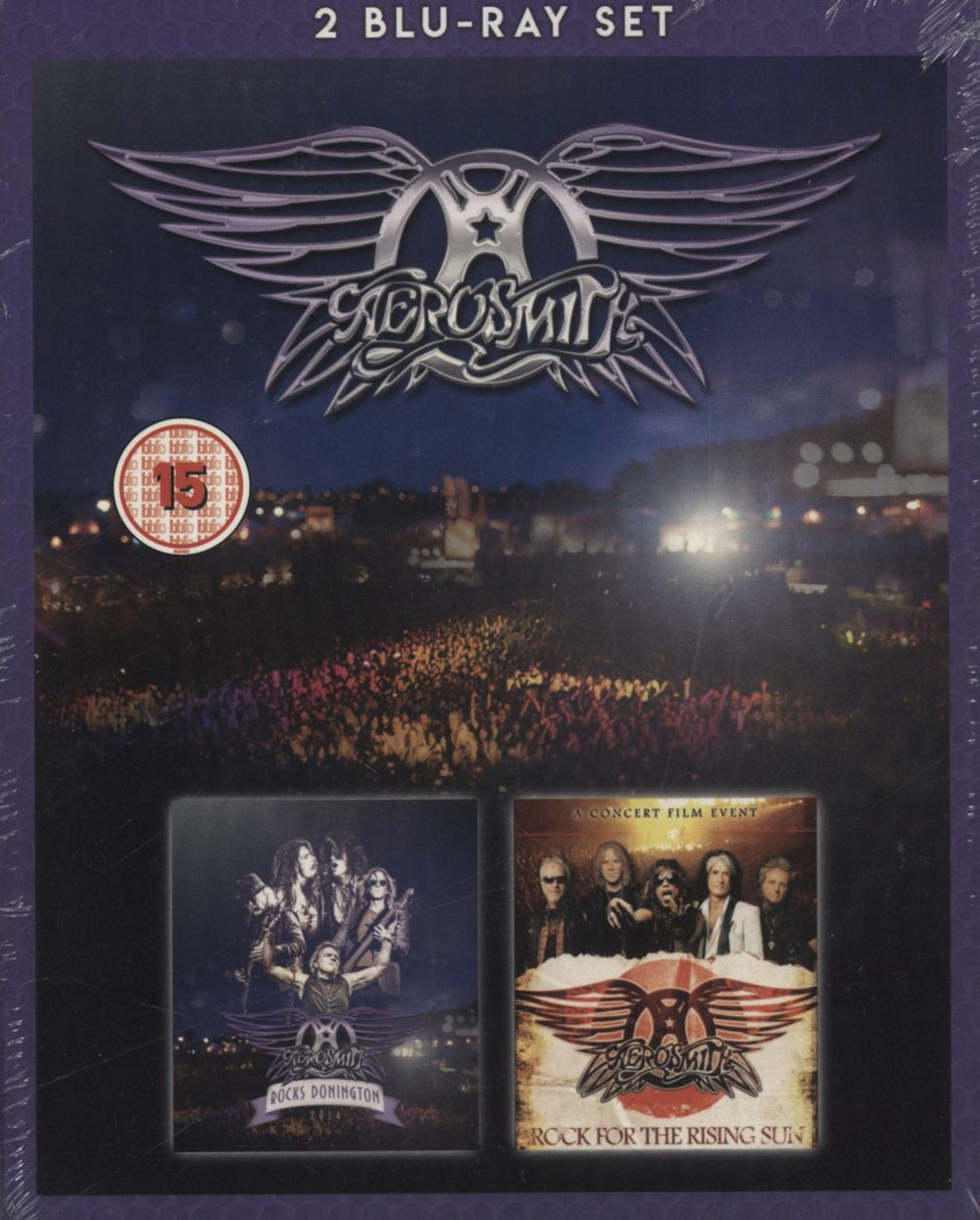 Aerosmith Rocks Donington 2014 • Rock For The Rising Sun UK Blu Ray DVD ERBRD5357