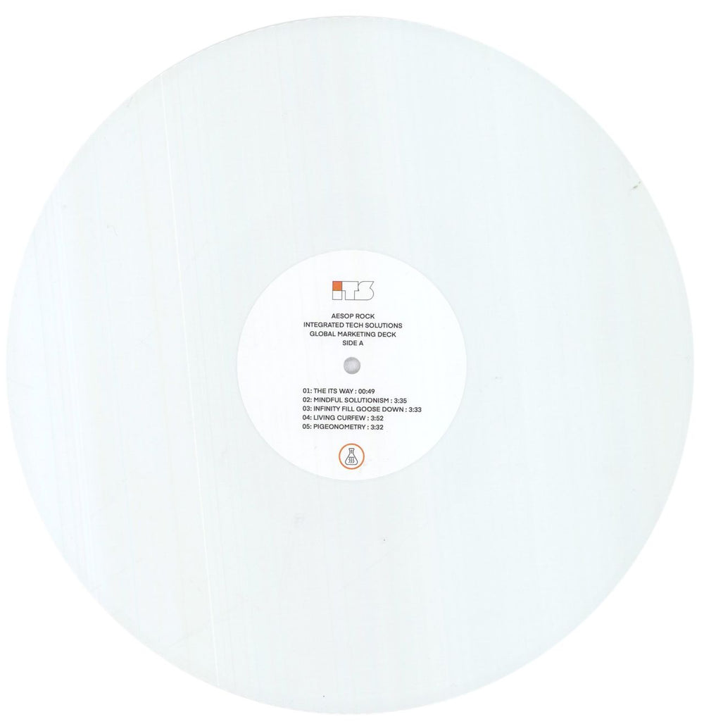 Aesop Rock Integrated Tech Solutions - White Vinyl US 2-LP vinyl record set (Double LP Album) AI32LIN841968