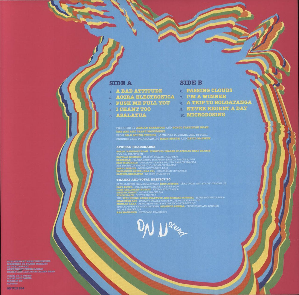 African Head Charge A Trip To Bolgatanga UK vinyl LP album (LP record) 5056614704211