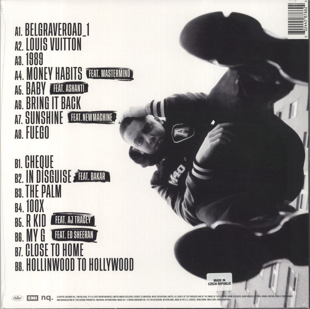 Aitch Close To Home - Opaque vinyl - Hypesticker - Sealed UK vinyl LP album (LP record) 6M-LPCL859172