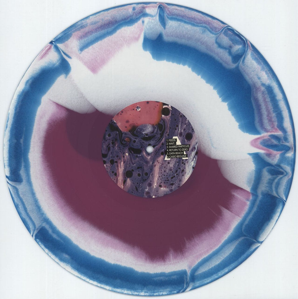 AK/DK Shared Particles - Blue, White, Purple 'Starburst' Vinyl + CD + Autographed Postcard UK vinyl LP album (LP record) 53FLPSH879112