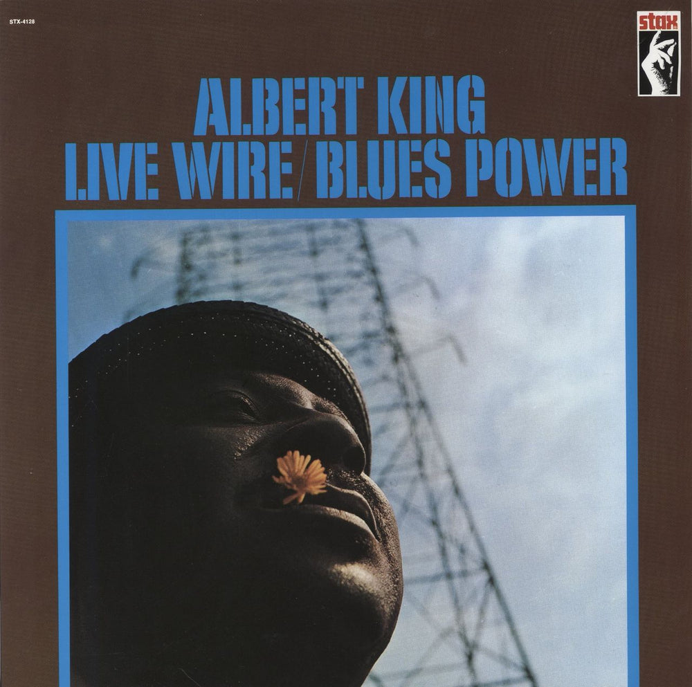 Albert King Live Wire/Blues Power US vinyl LP album (LP record) STX-4128
