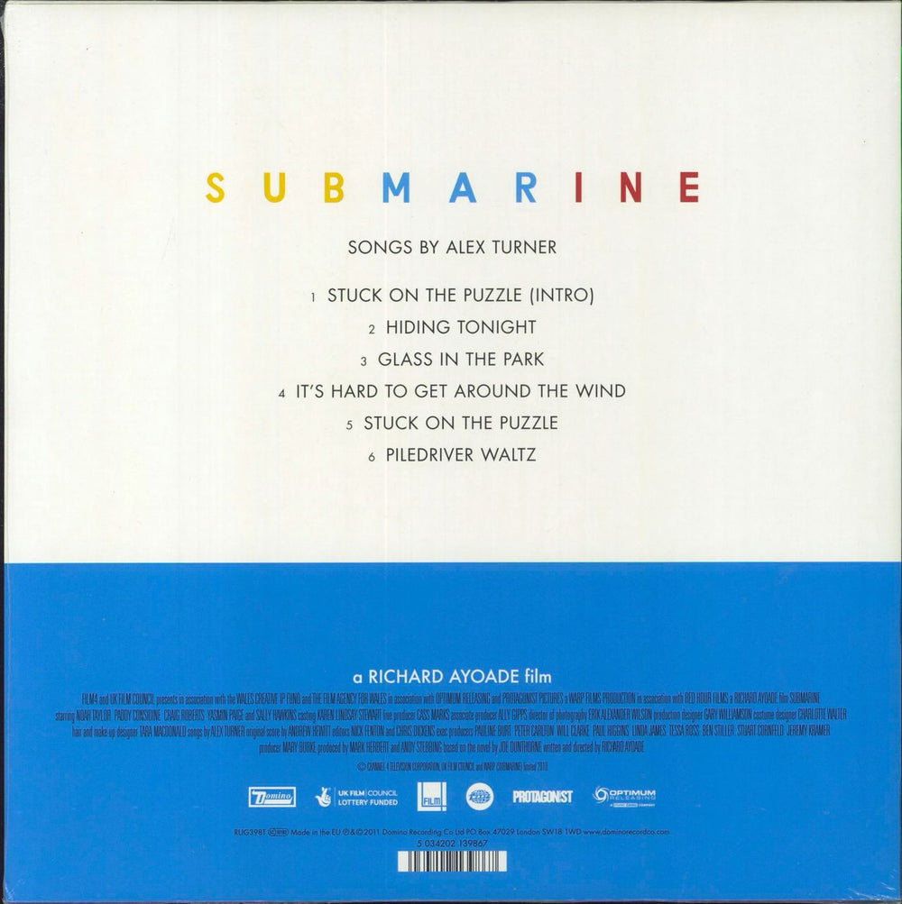 Alex Turner Submarine - Sealed UK 10" vinyl single (10 inch record) A2K10SU849572