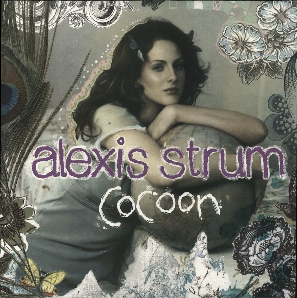 Alexis Strum Cocoon - Purple Vinyl + Autographed Sleeve UK vinyl LP album (LP record) BKWX004LP