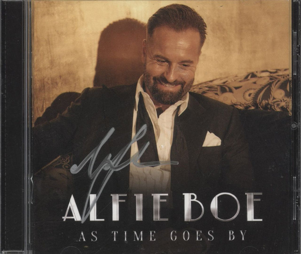 Alfie Boe As Time Goes By - Signed UK CD album (CDLP) 6796403