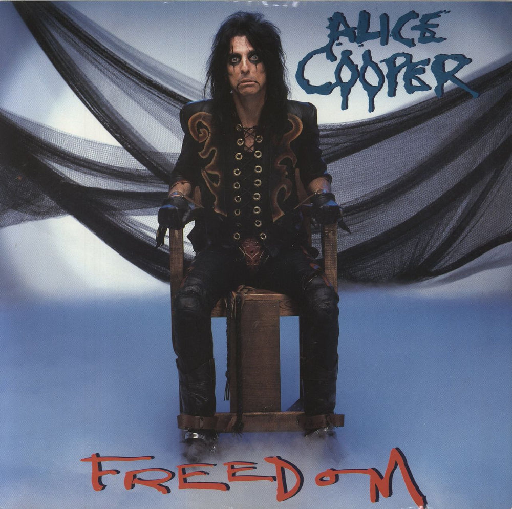 Alice Cooper Freedom UK 12" vinyl single (12 inch record / Maxi-single) MCAT1241