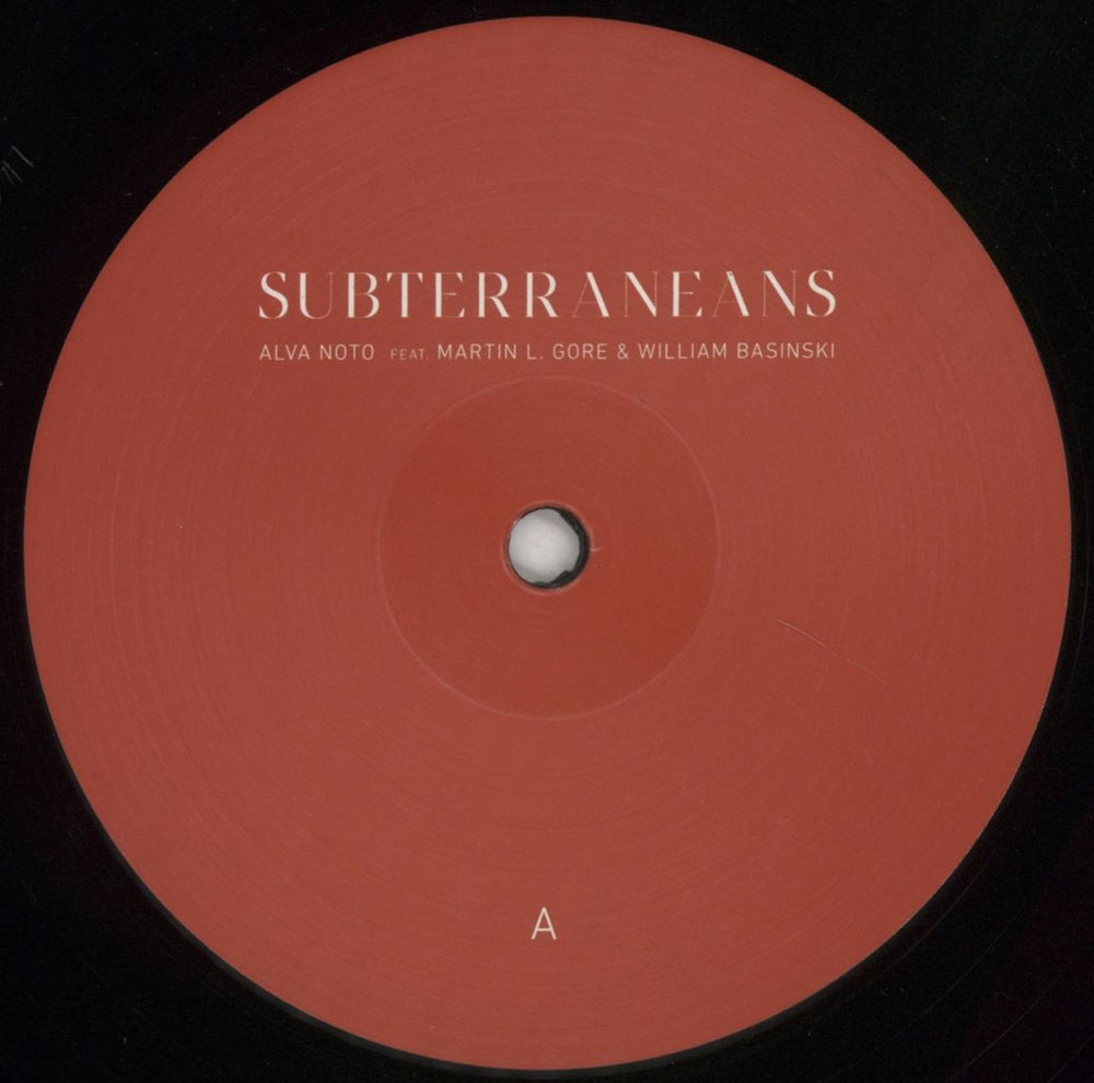 Alva Noto Subterraneans German 12" vinyl single (12 inch record / Maxi-single) 8OW12SU851509