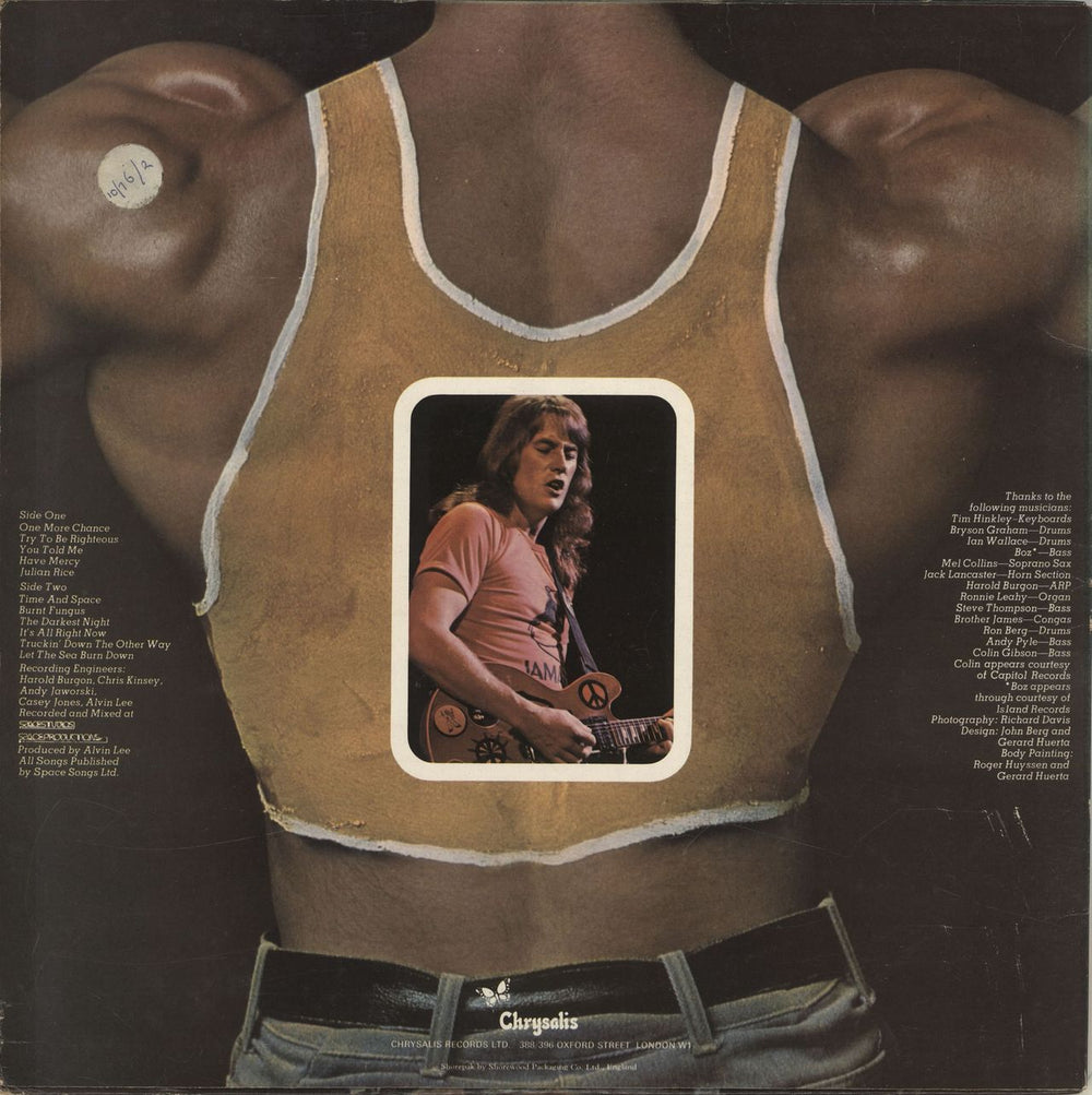 Alvin Lee Pump Iron! UK vinyl LP album (LP record) LEELPPU175134