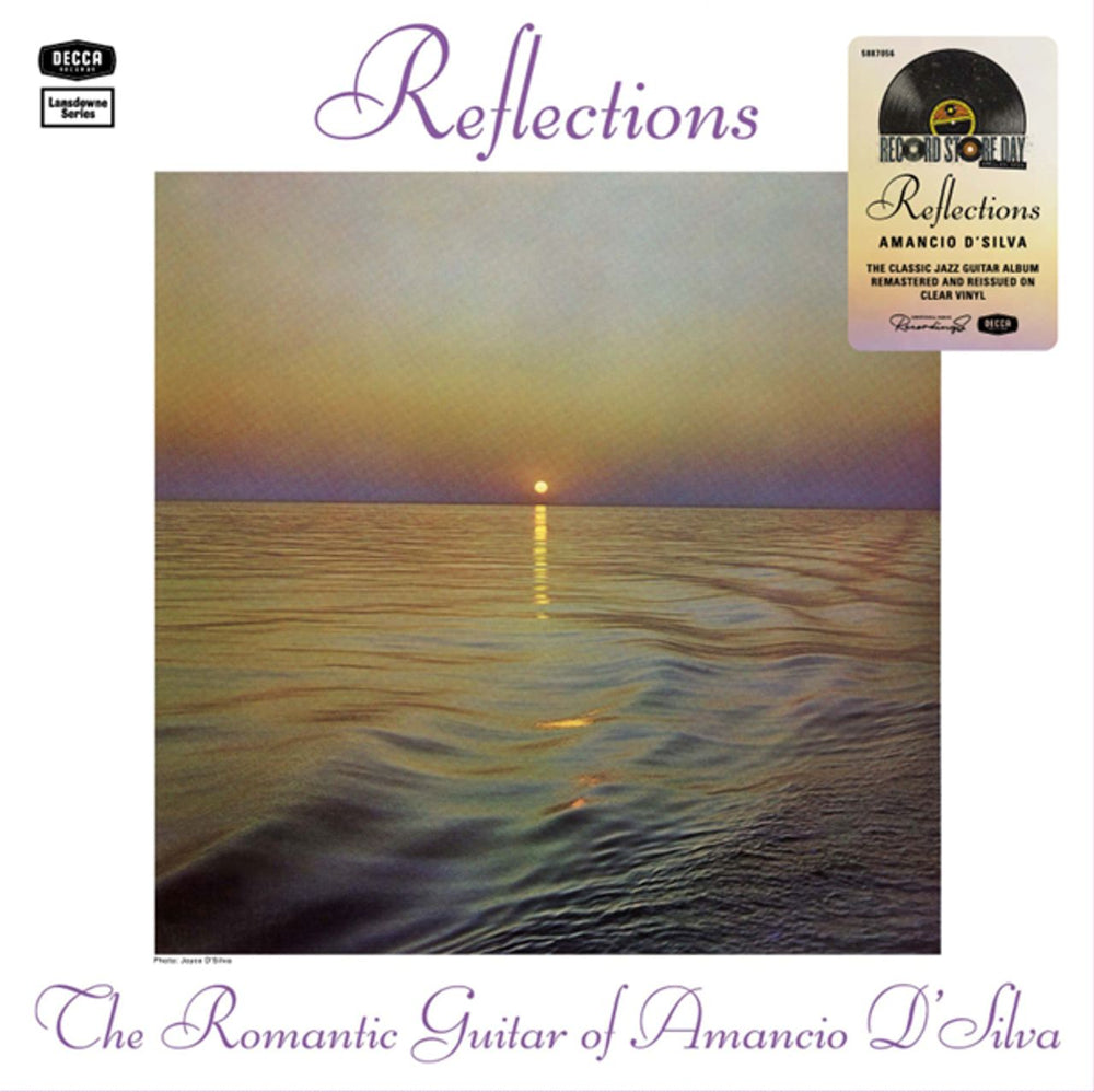 Amancio D'Silva Reflections - Clear Vinyl - RSD 2024 - Sealed UK vinyl LP album (LP record) 5887056