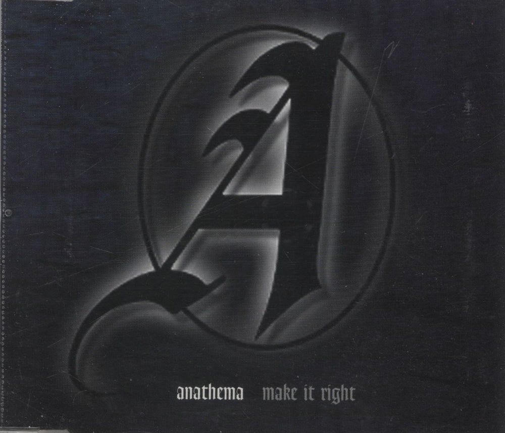 Anathema Make It Right UK Promo CD single (CD5 / 5") CDKUT179