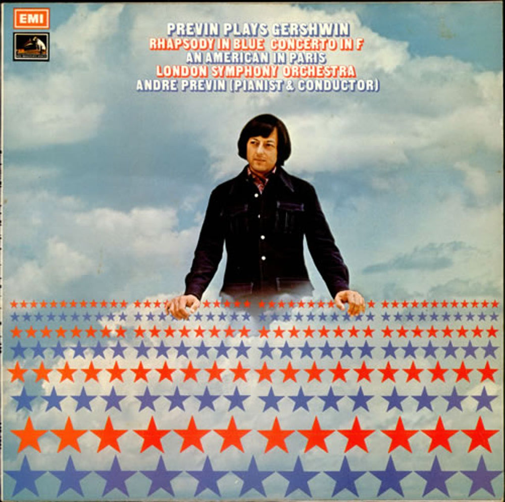 André Previn Previn Plays Gershwin - 1st UK vinyl LP album (LP record) ASD2754