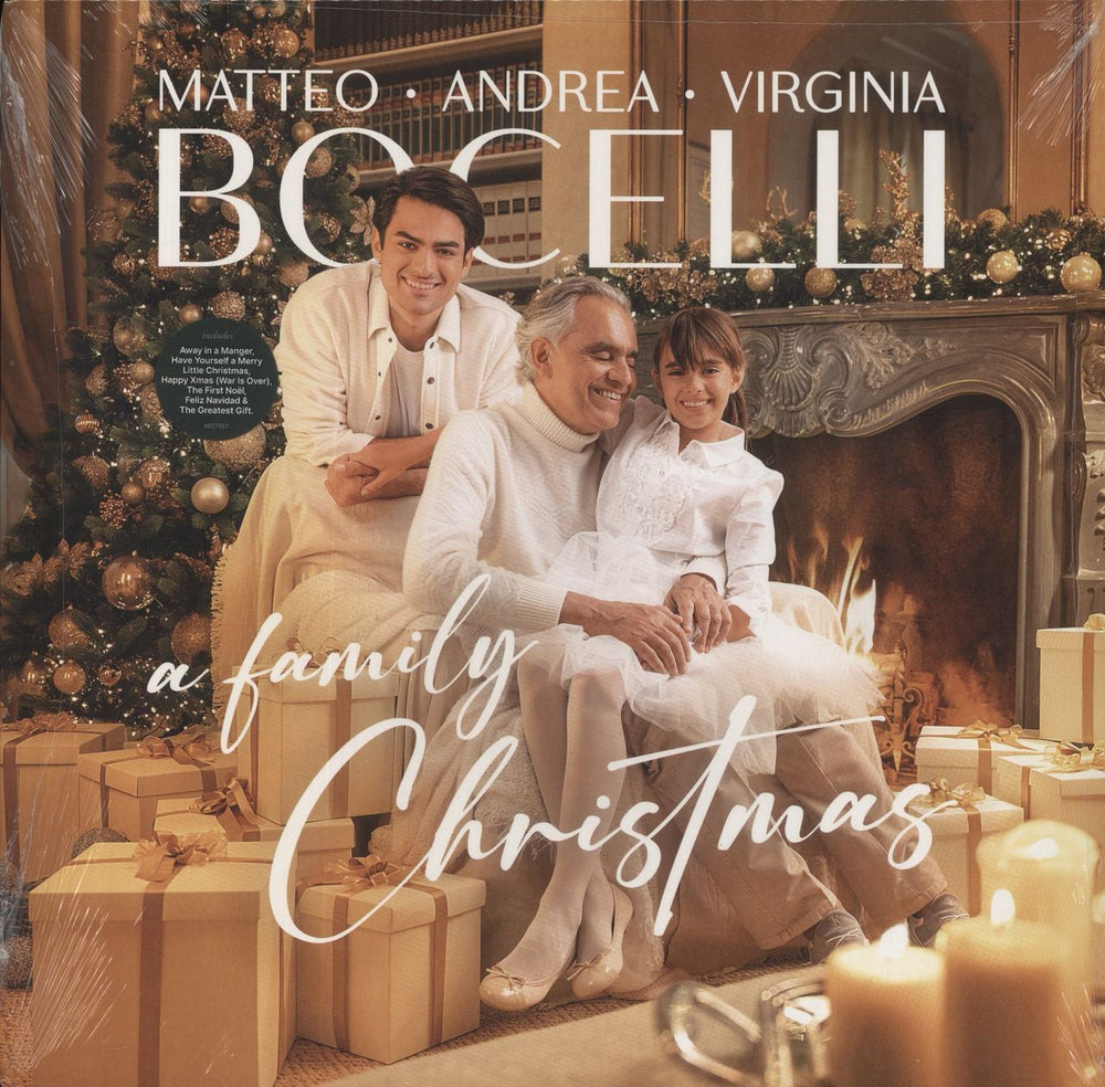 Andrea Bocelli A Family Christmas - Sealed UK vinyl LP album (LP record) 4827957