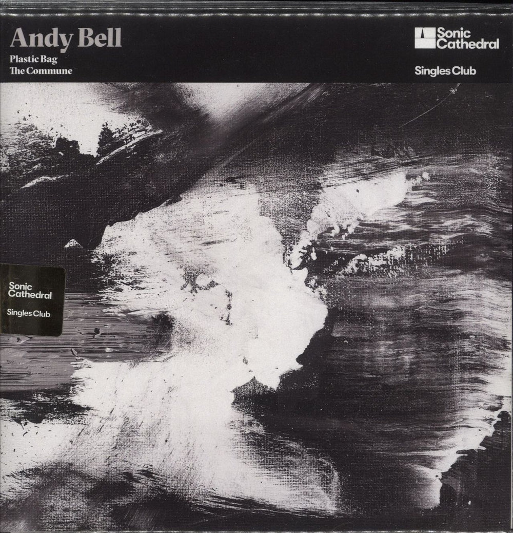 Andy Bell (90s) Plastic Bag - Clear Frost Vinyl UK 7" vinyl single (7 inch record / 45) SCR114