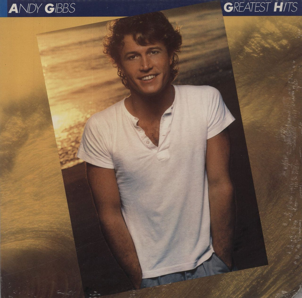 Andy Gibb Andy Gibb's Greatest Hits - Sealed US vinyl LP album (LP record) RX-1-3091