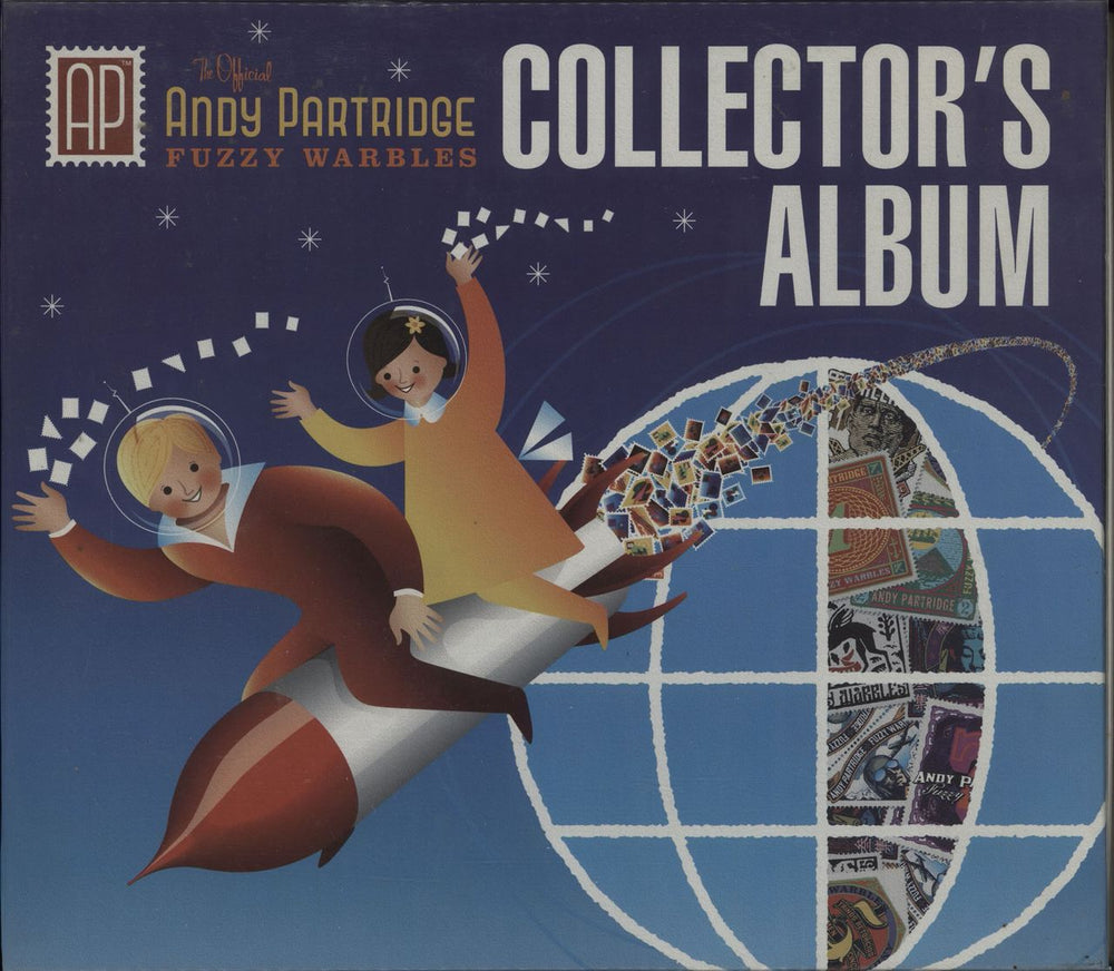 Andy Partridge The Official Andy Partridge Fuzzy Warbles Collector's Album - Autographed UK CD Album Box Set APEBOX001