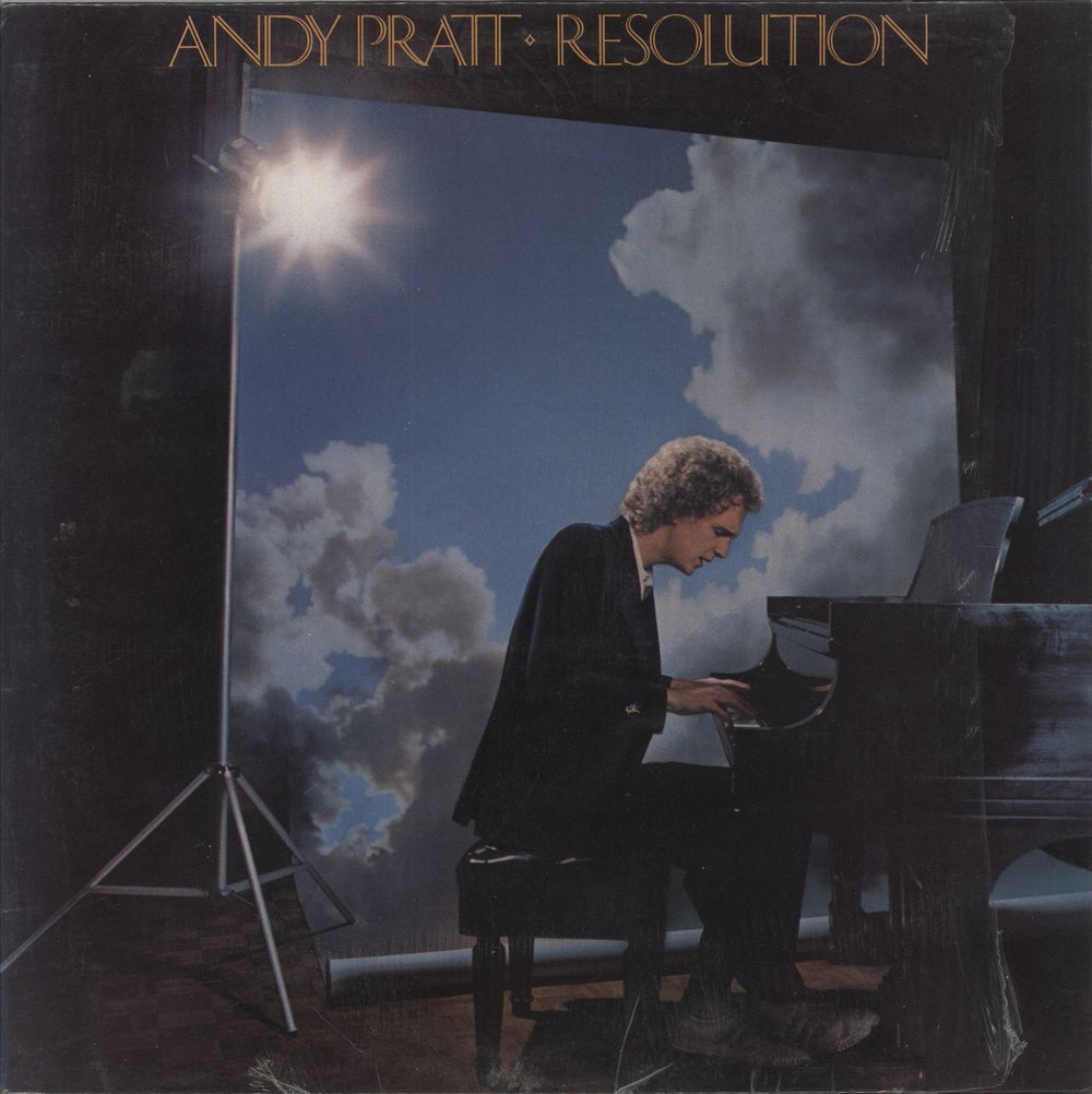 Andy Pratt Resolution UK vinyl LP album (LP record) NE438