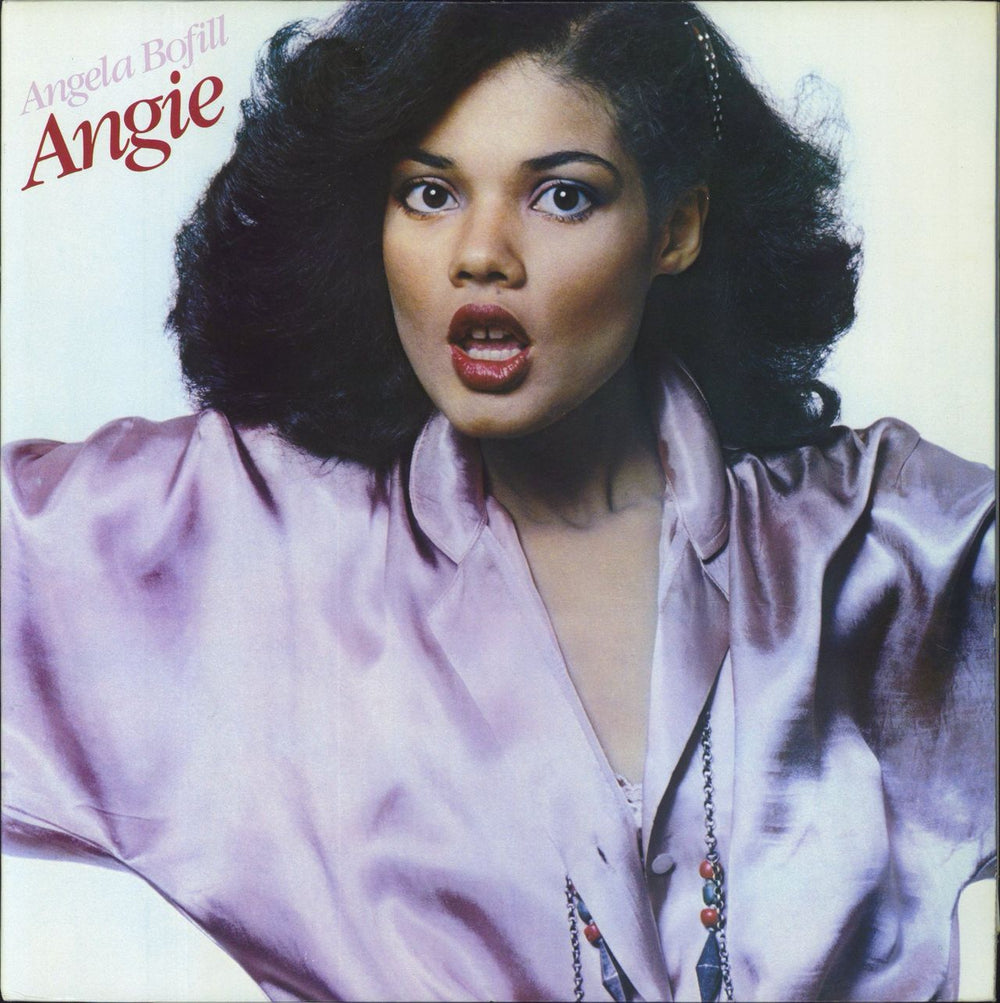 Angela Bofill Angie Japanese vinyl LP album (LP record) 25RS-3