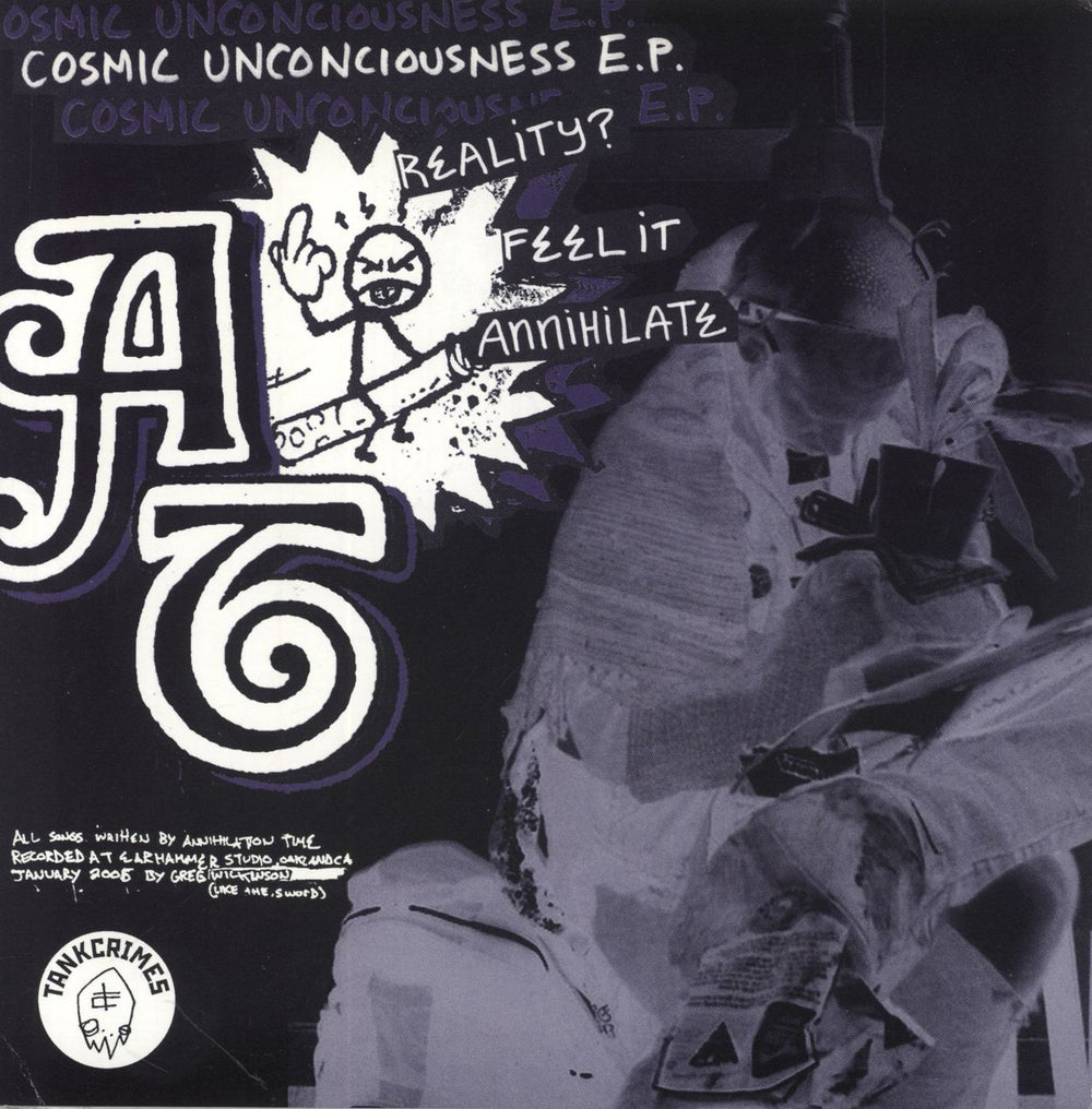 Annihilation Time Cosmic Unconciousness E.P. US 7" vinyl single (7 inch record / 45)