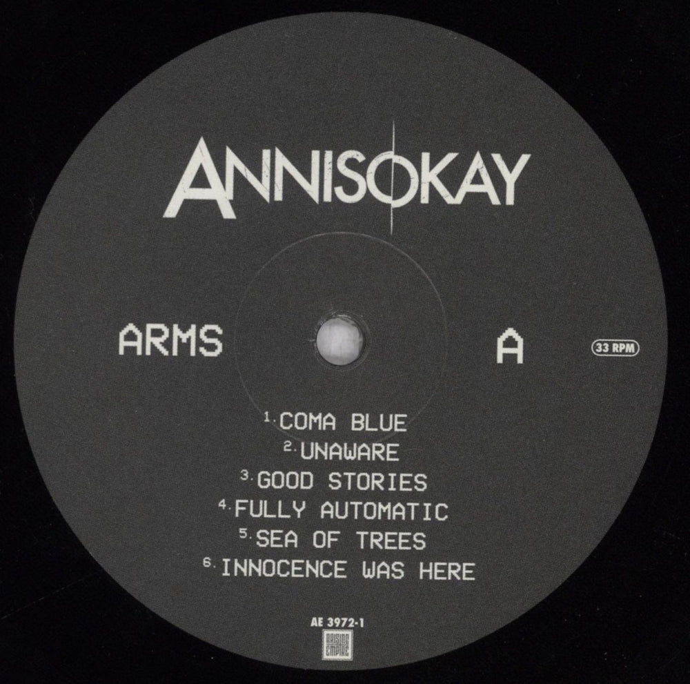 Annisokay Arms German vinyl LP album (LP record) 752LPAR843782