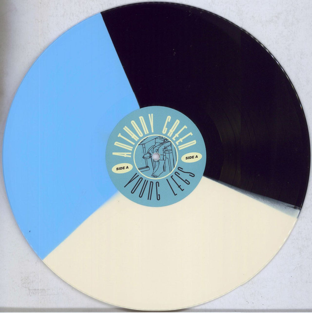 Anthony Green Young Legs - White/Blue/Black Tri-colour Vinyl + Alternate Cover US vinyl LP album (LP record) QZ7LPYO832602