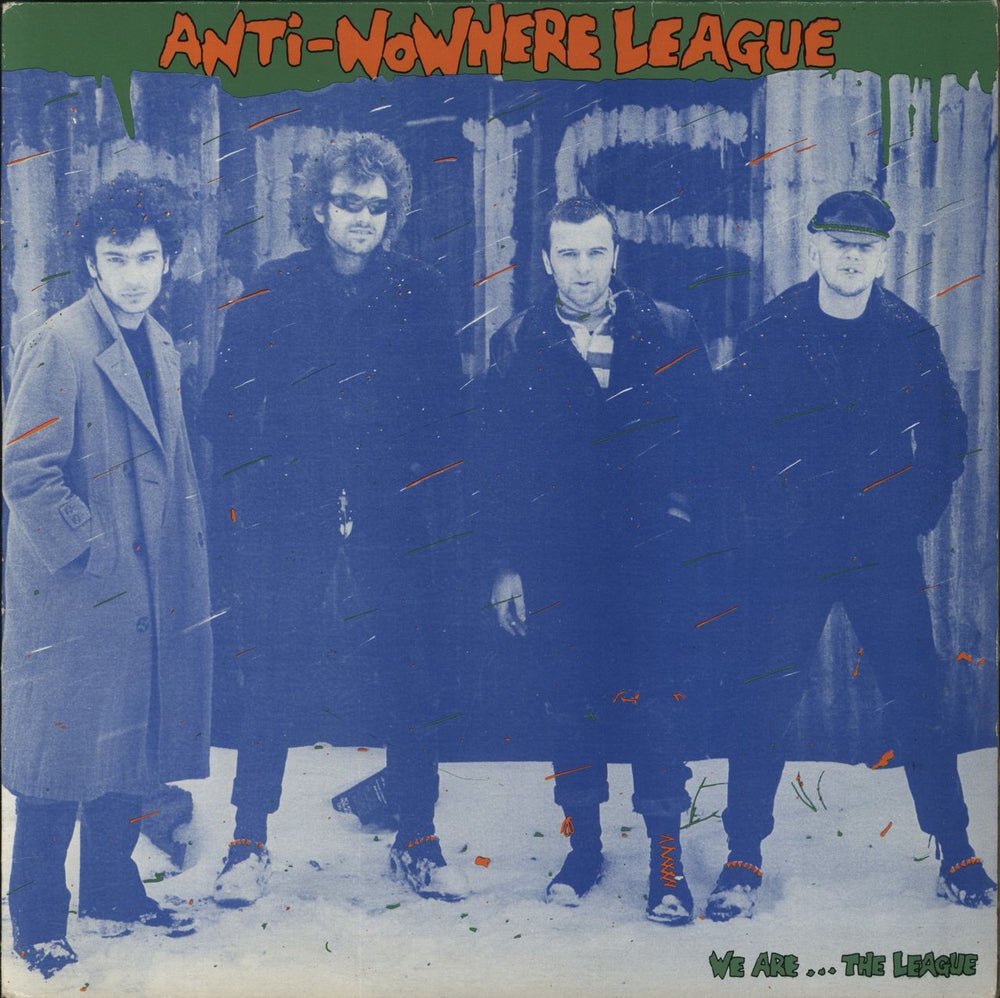 Anti-Nowhere League We Are... The League - Uncensored UK vinyl LP album (LP record) LMNOP1