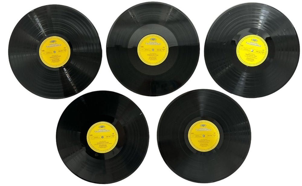 Anton Bruckner 9 Symphonien - Karajan German Vinyl Box Set