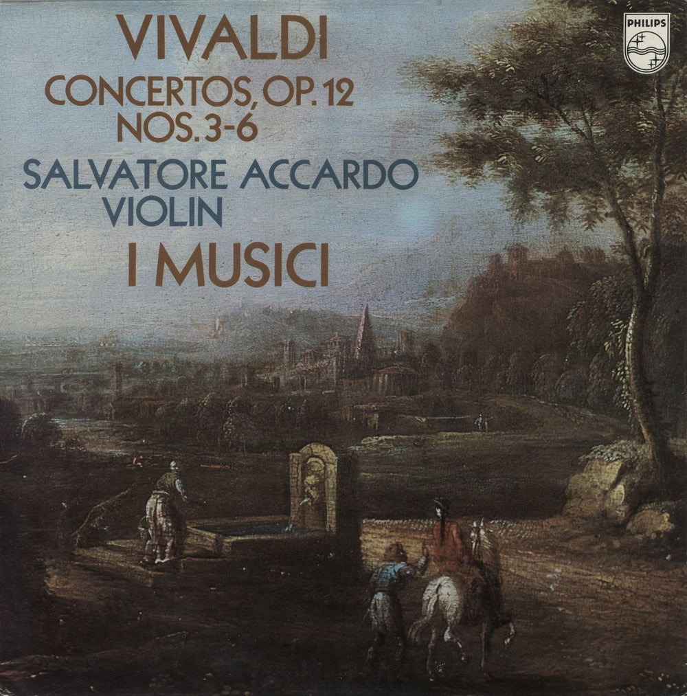 Antonio Vivaldi Concertos, Op.12 Nos. 3-6 - White Label Test Pressing Dutch Promo vinyl LP album (LP record) 6500937