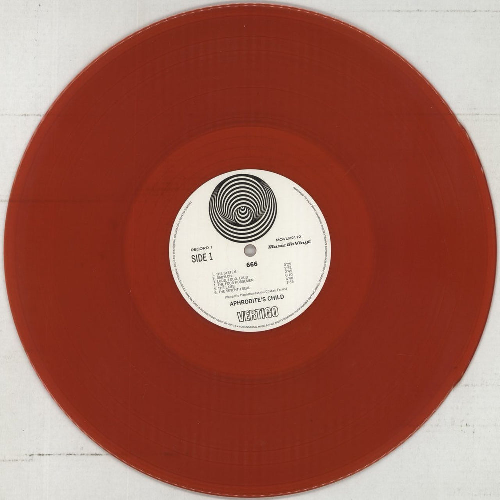 Aphrodite's Child 666 - 180gm UK 2-LP vinyl record set (Double LP Album) APR2LGM861133